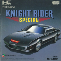 Knight Rider Special JP PC Engine JP box art